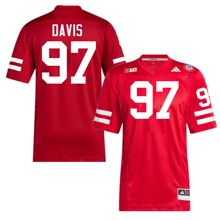 #97 Keona Davis Nebraska Jersey,Nebraska Cornhuskers Football Uniforms,Jersey-Scarlet #97 Keona Davis Nebraska Jersey,Nebraska Cornhuskers Football Uniforms,Jersey-Scarlet